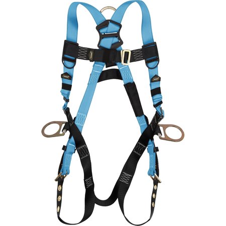 IRONWEAR Full Body Harness with SRL independent web connector | Adjustable Grommets and 3 D-Rings 2126-2XL-3XL
